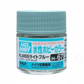 Aqueous - H67 Semi-Gloss Rlm65 Light Blue (German Aircraft)