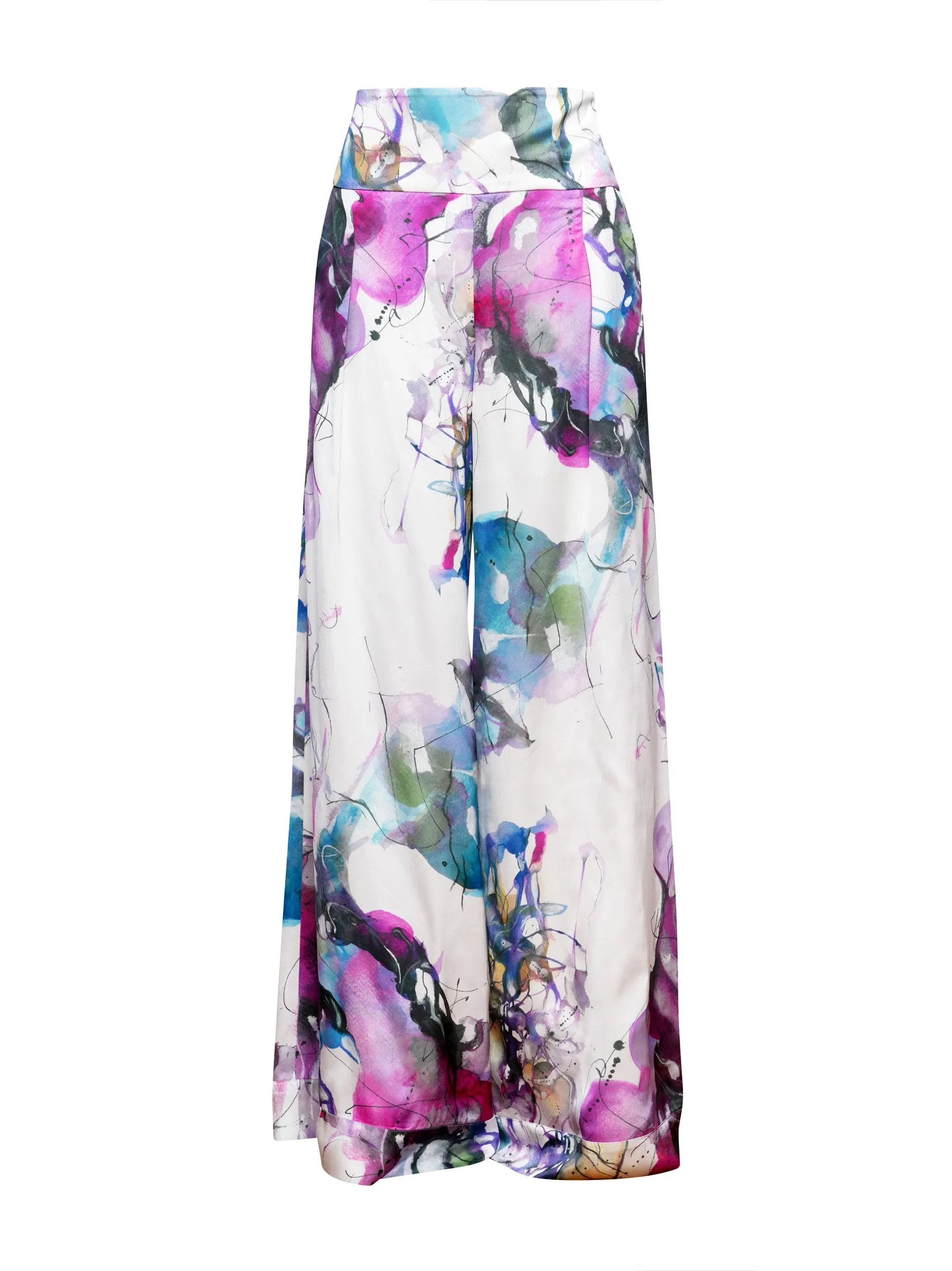 Avery Abstract Palazzo Pants
