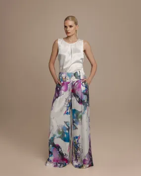 Avery Abstract Palazzo Pants