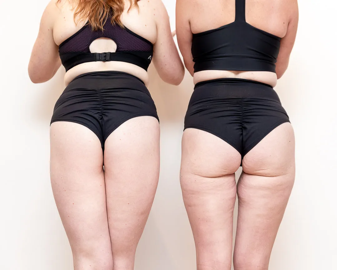 'Be a Queen' Super High Waisted Brazil Pole Shorts