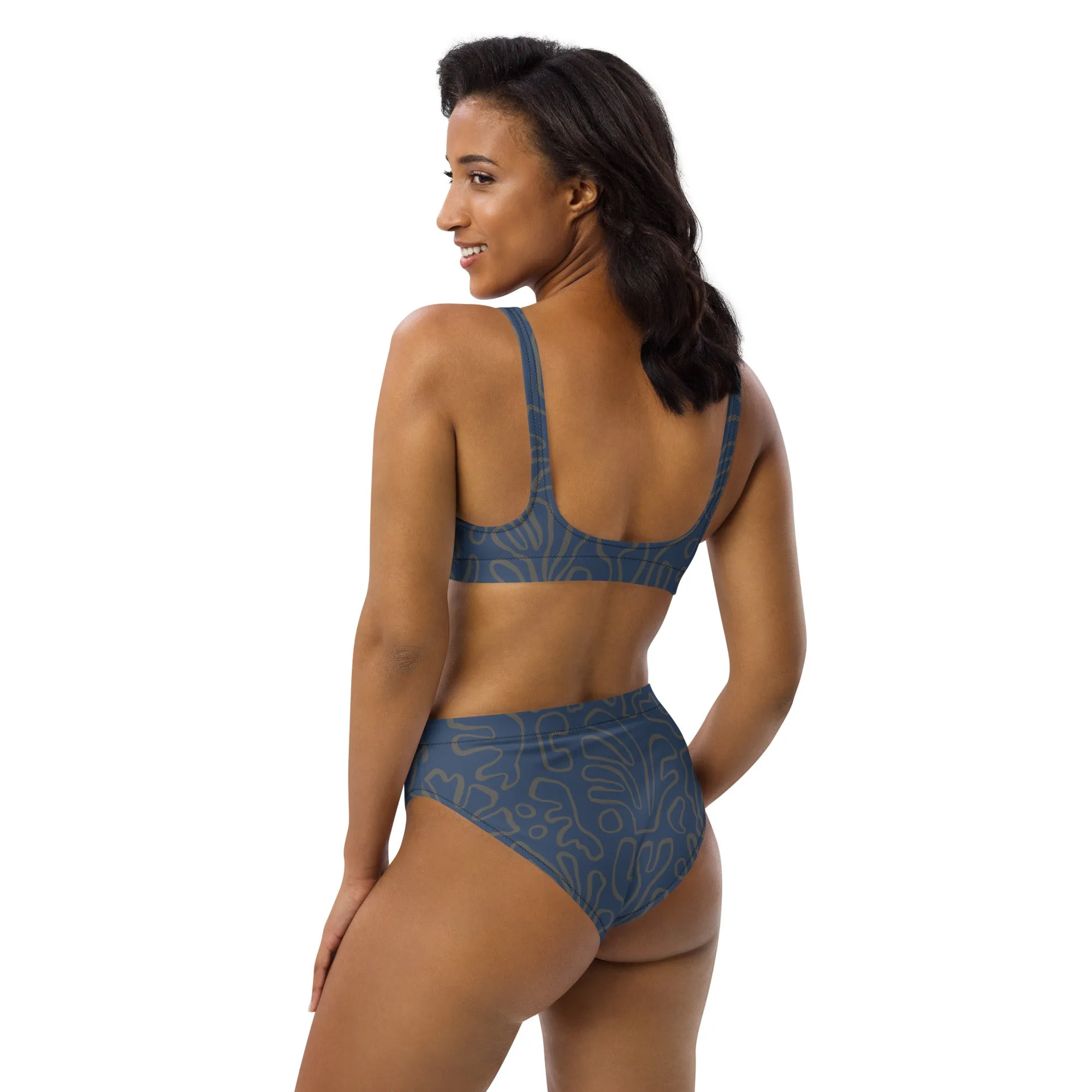 Bottom Time Eco-Friendly Recycled High-Waisted Bikini