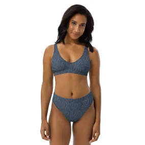 Bottom Time Eco-Friendly Recycled High-Waisted Bikini