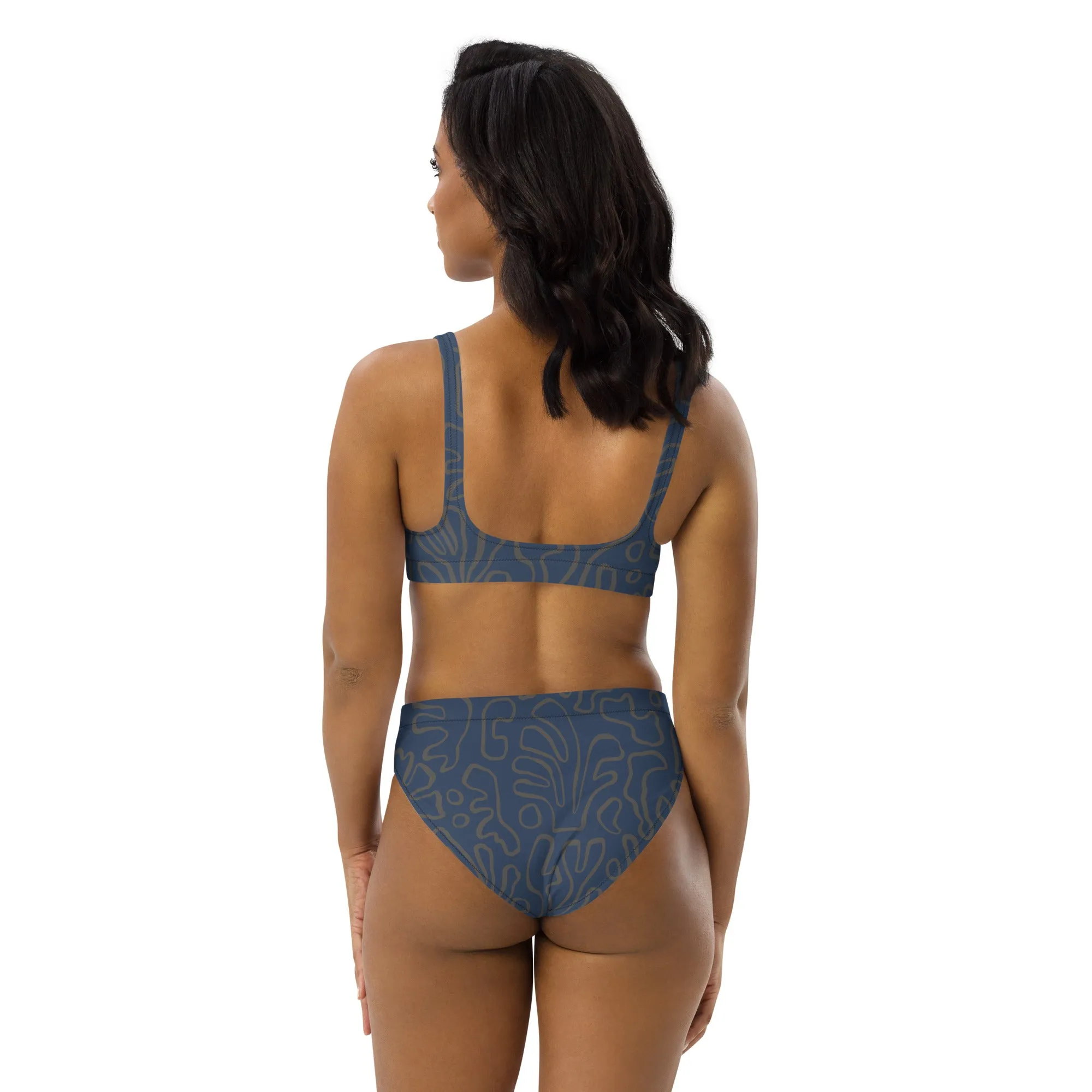 Bottom Time Eco-Friendly Recycled High-Waisted Bikini