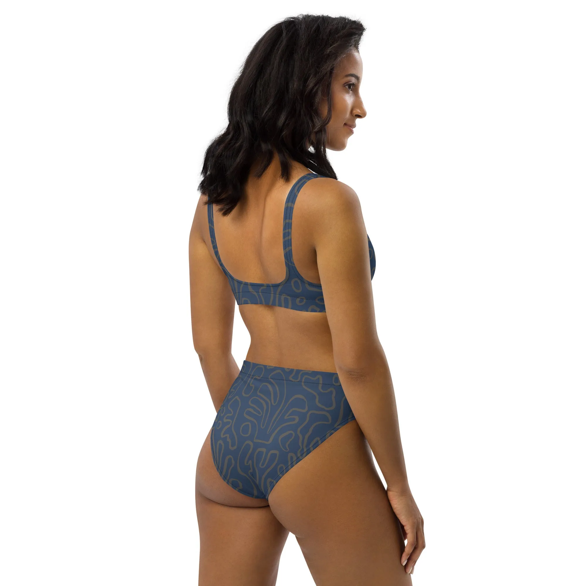Bottom Time Eco-Friendly Recycled High-Waisted Bikini