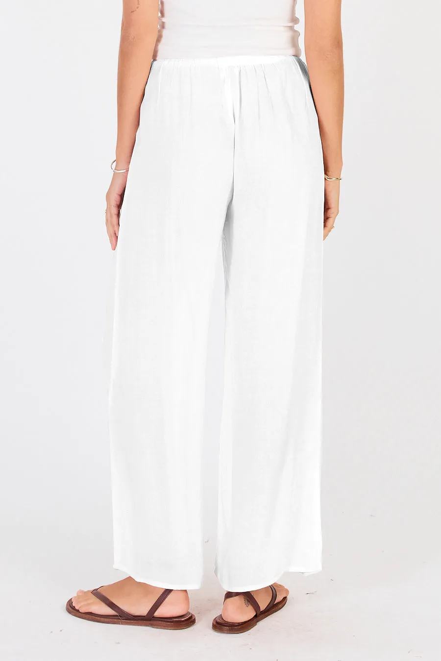 Cowgirl Surfer Pyke Pant White
