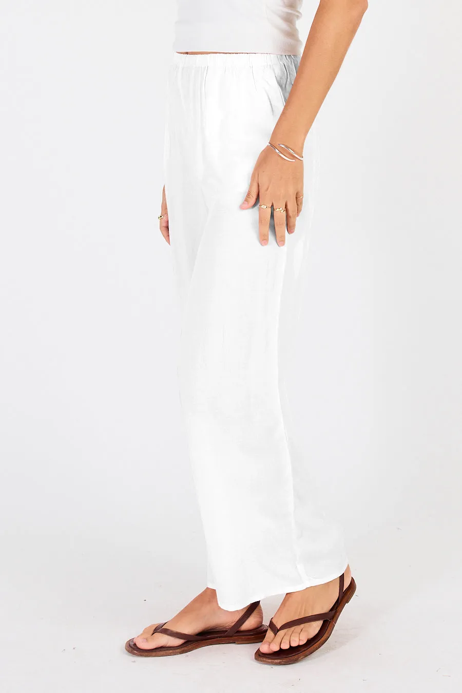 Cowgirl Surfer Pyke Pant White