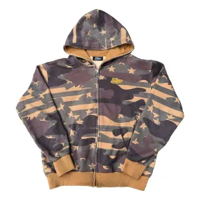 Elias Stars n Stripes Camo ™️ Full Zip Hoodie