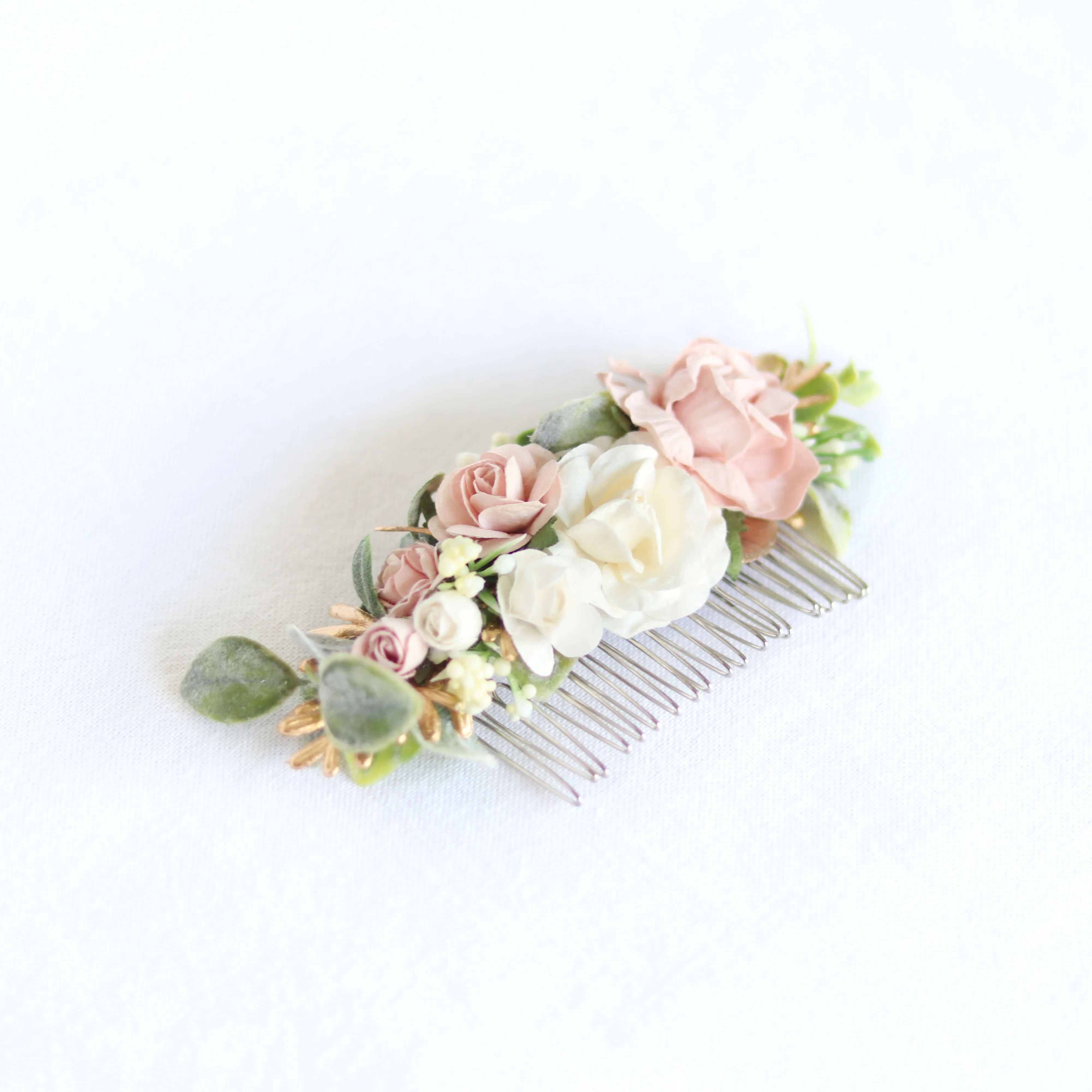 Emma floral comb