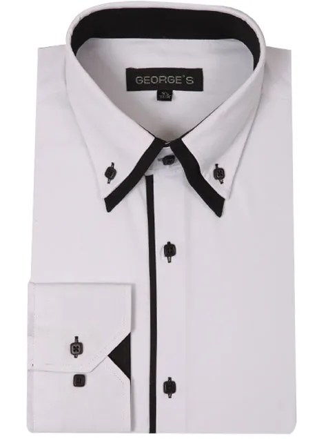 Fortino Landi AH618-BL Mens Shirt