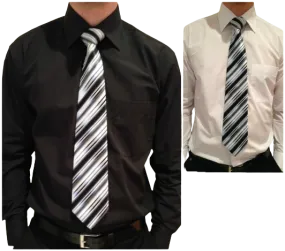 Mens BUSINESS SHIRT Plus Size King Big Large Formal S M L XL XXL 3XL 4XL 5XL