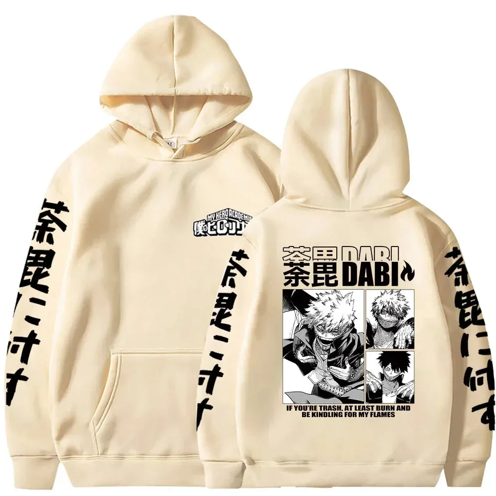 "DEVIL POWER" - Dabi - My Hero Academia Anime Hoodies | 7 Colors