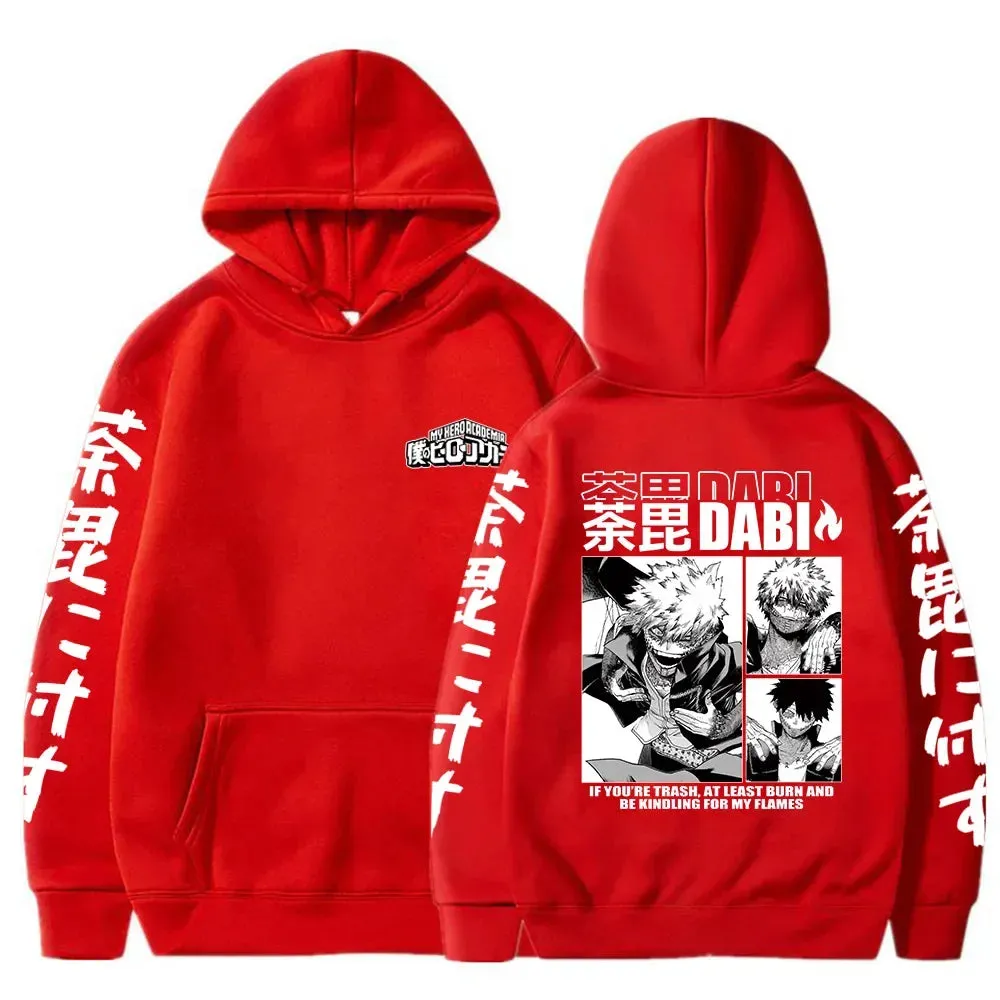 "DEVIL POWER" - Dabi - My Hero Academia Anime Hoodies | 7 Colors