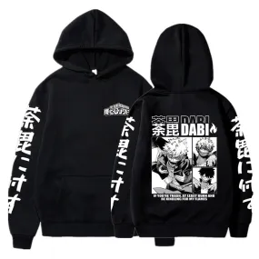 "DEVIL POWER" - Dabi - My Hero Academia Anime Hoodies | 7 Colors