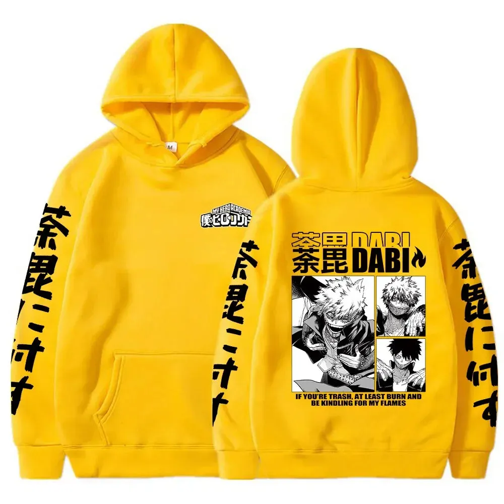 "DEVIL POWER" - Dabi - My Hero Academia Anime Hoodies | 7 Colors