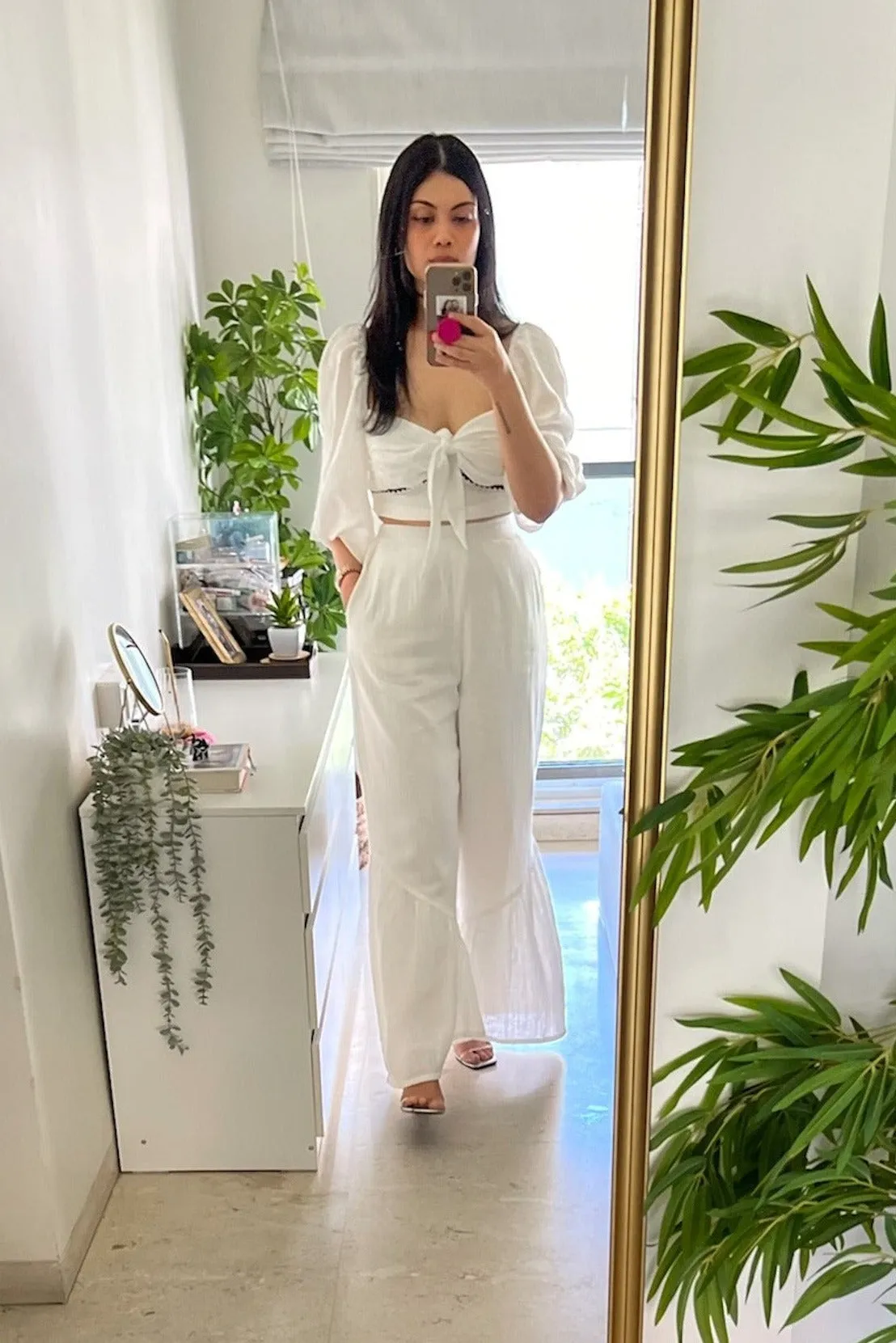 Ruffle Trouser