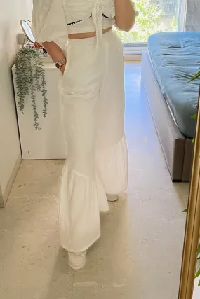 Ruffle Trouser
