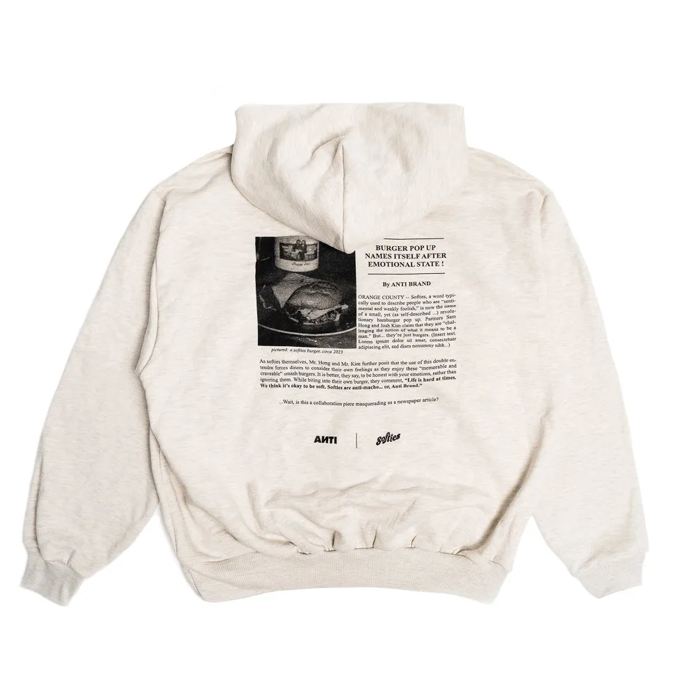 Softies x Anti - Burgers & Feelings Hoodie