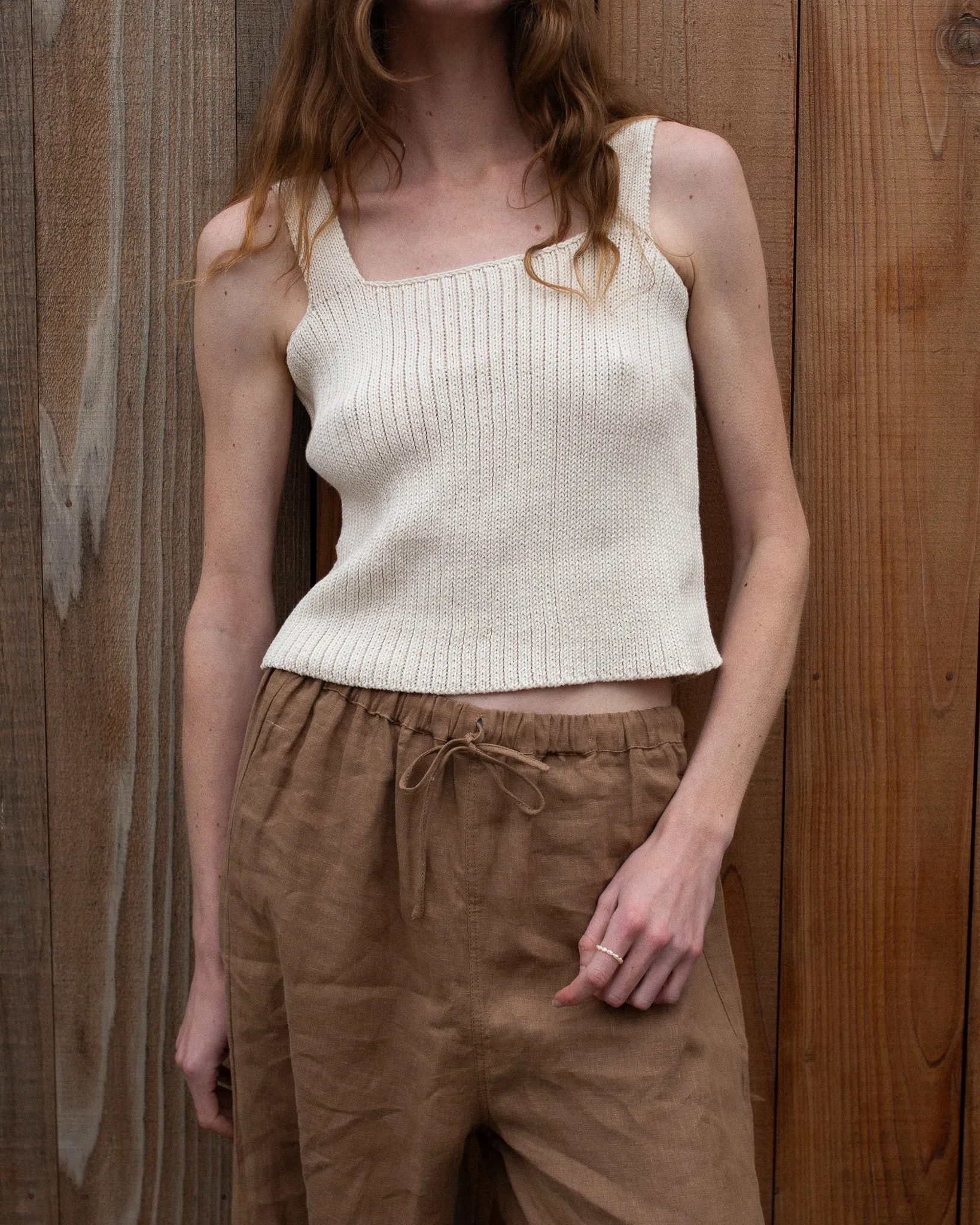 Square Knit Tank