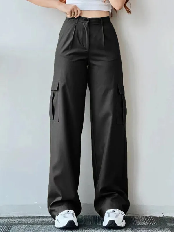 Versatile mid-rise overalls